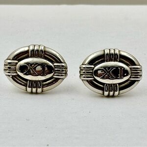 LAGOS Sterling Silver Grand Slam Cufflinks